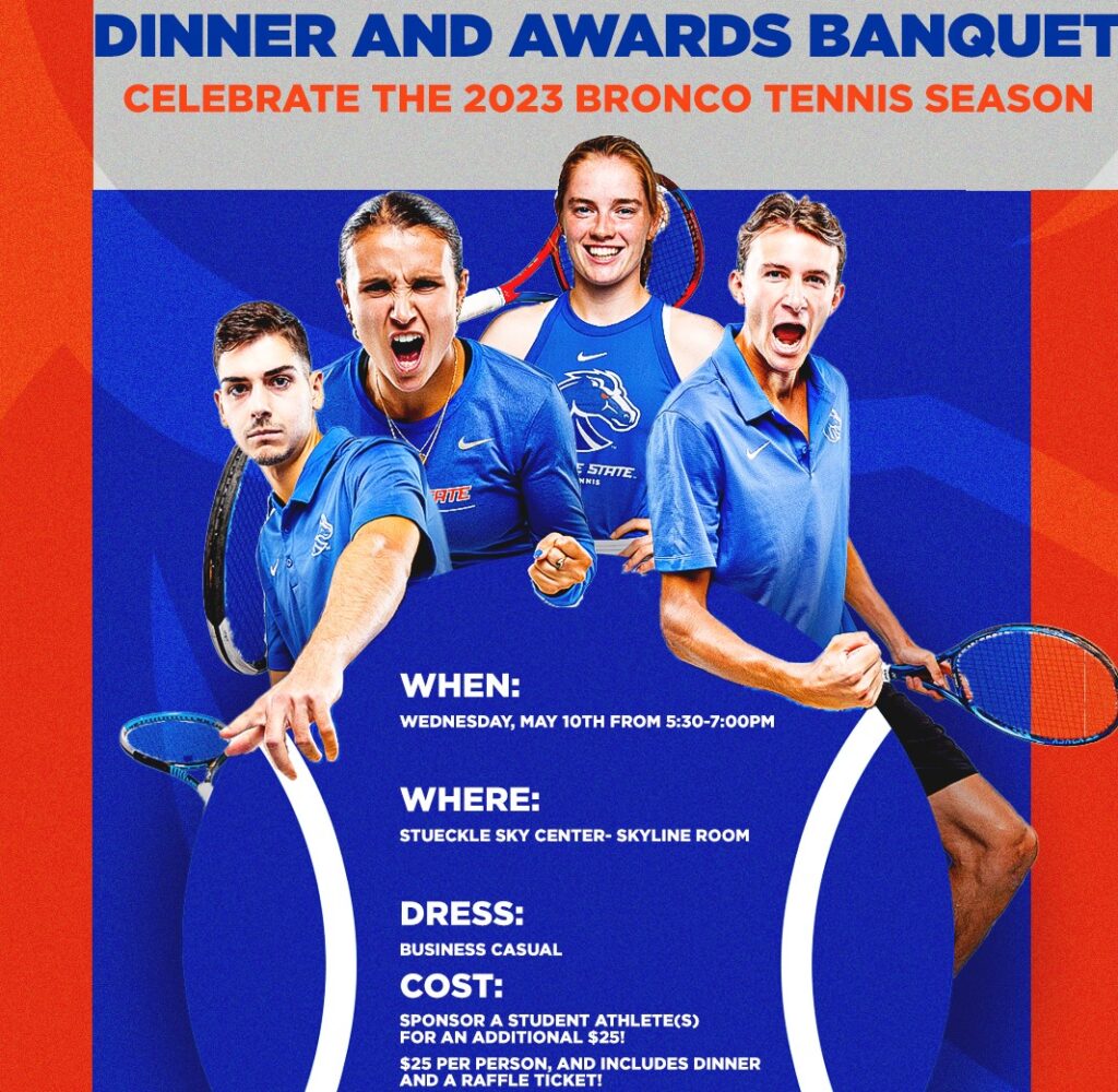 Dinner and awards banquet poster