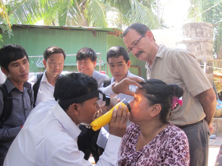 Dr. Paul Courtright (’78) in Cambodia