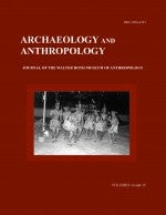 Publication Cover Archaeology and Anthropology Volume 14 & 15