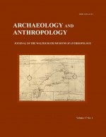 Publication Cover Archaeology and Anthropology Volume 17 No 1