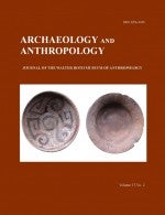 Publication Cover Archaeology and Anthropology Volume 17 No 2