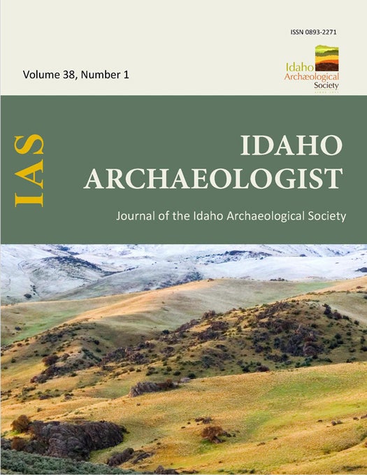 Idaho Archaeologist journal cover