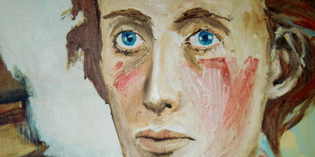 Virginia Woolf painting
