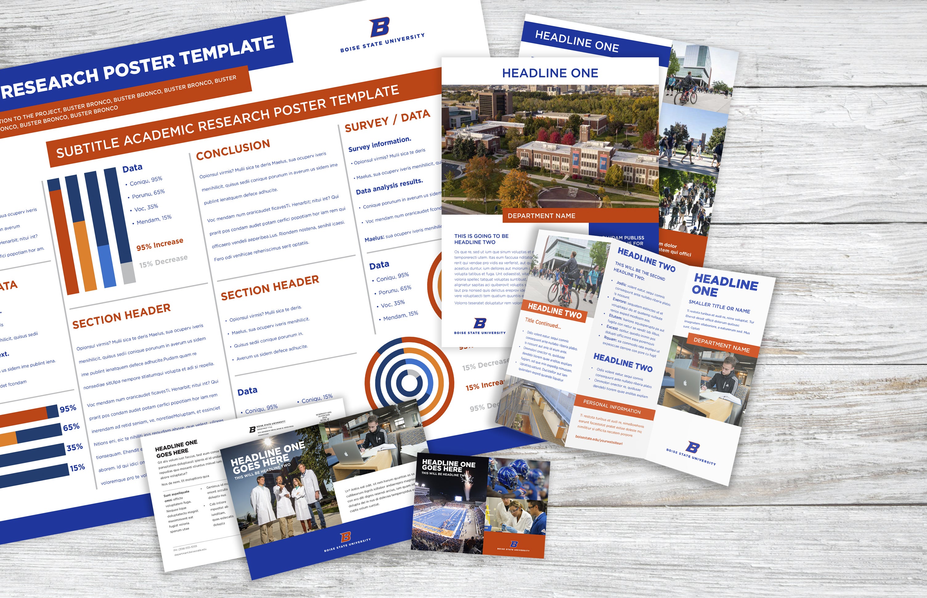 examples of branded printed materials