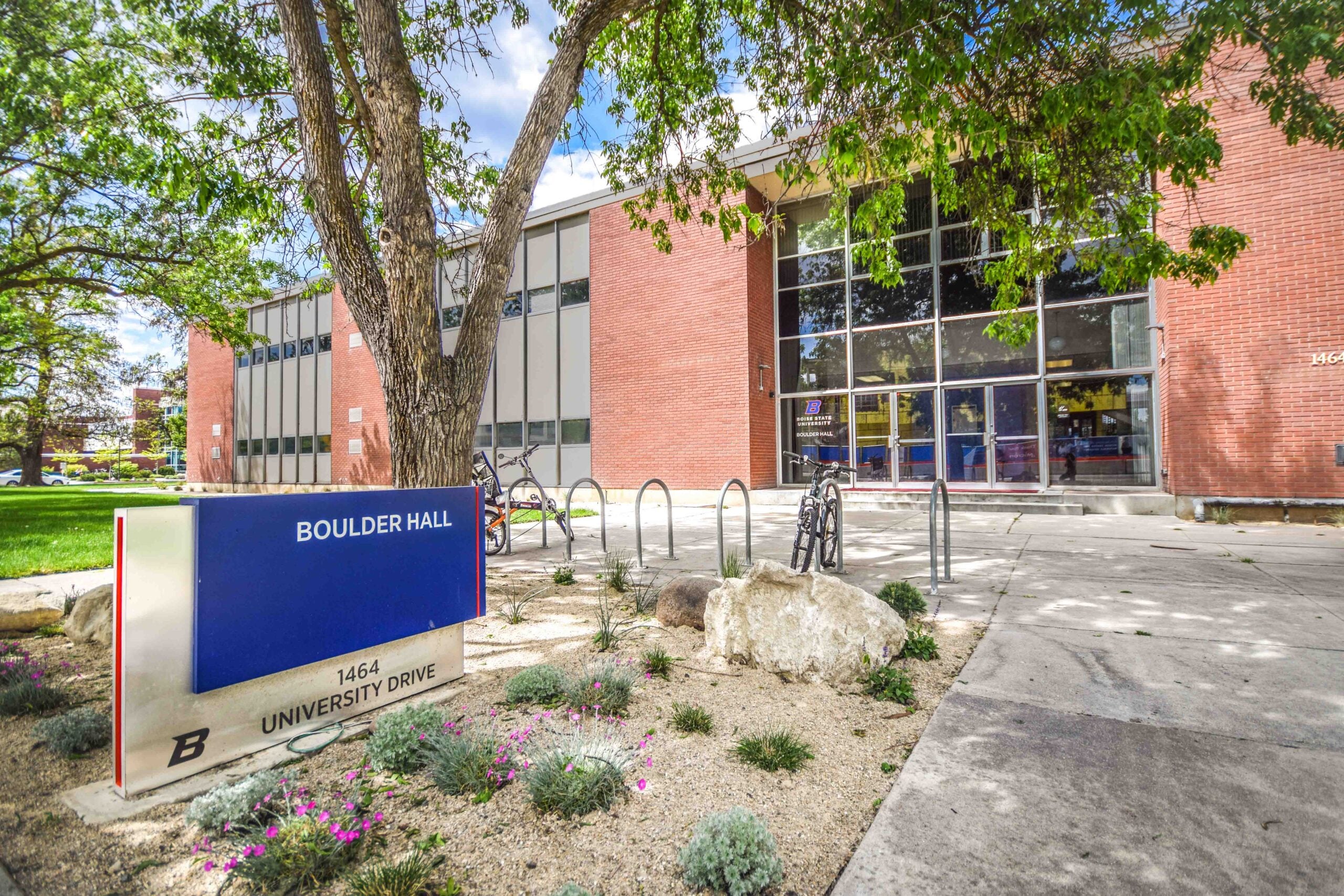 Picture of the front of Boulder Hall