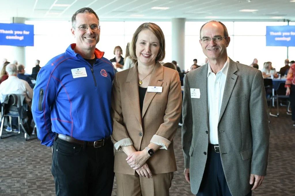 Group picture of Owen McDougal, Dean Leslie Durham and Eric Bastian