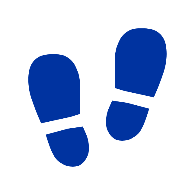 Footsteps icon