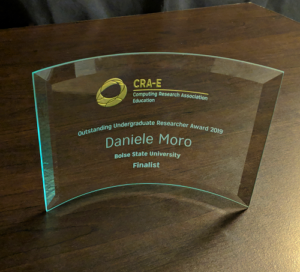 an award for Daniele Moro