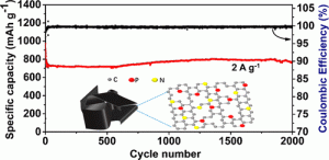 Nitrogen and Phosphorus Codoped Porous Carbon