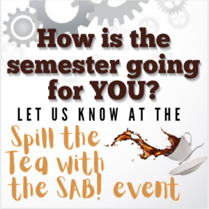 Spill the Tea graphic