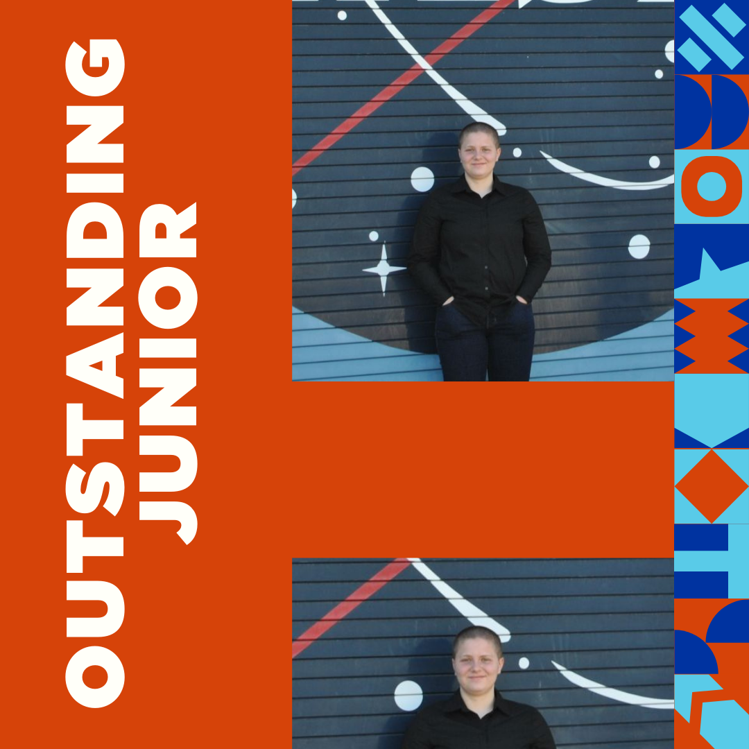 Iz Varland Outstanding ME Junior graphic 2024-25