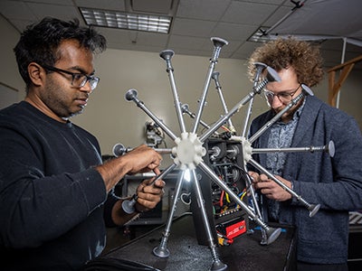 College of Engineering (COEN), Mechanical and Biomedical Engineering (MBE), Akyut Satici’s Robot Control Lab