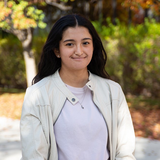 Headshot of Allie Sanchez, TRIO STEM Scholars first-generation student