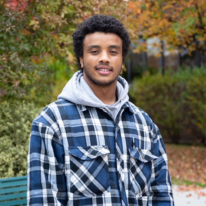 Photo of Robel Clifton, TRIO STEM Scholars first-generation student