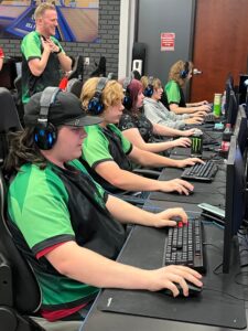 esports players compete in the Boise State Esports Battleground