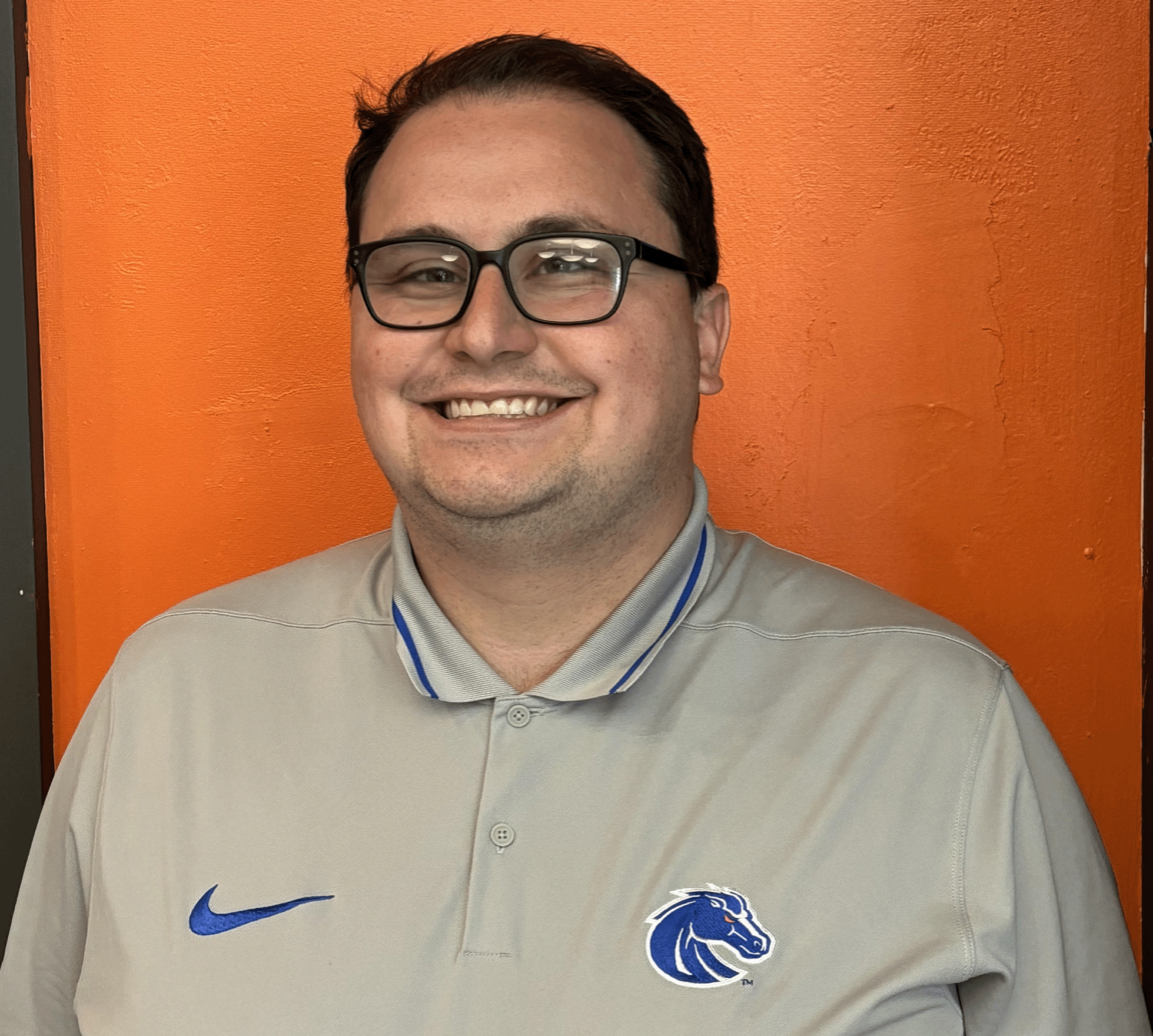 Photo of Boise State Esports staff member Riley Boyd.