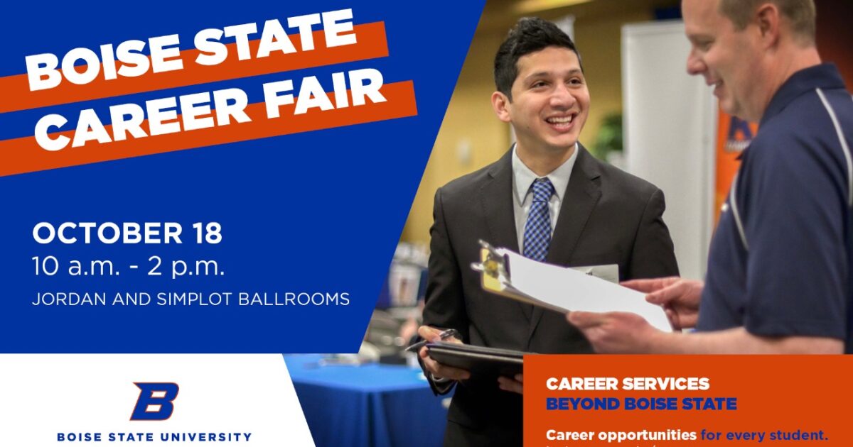 2023 Boise State Fall Career & Graduate School Fair University Events