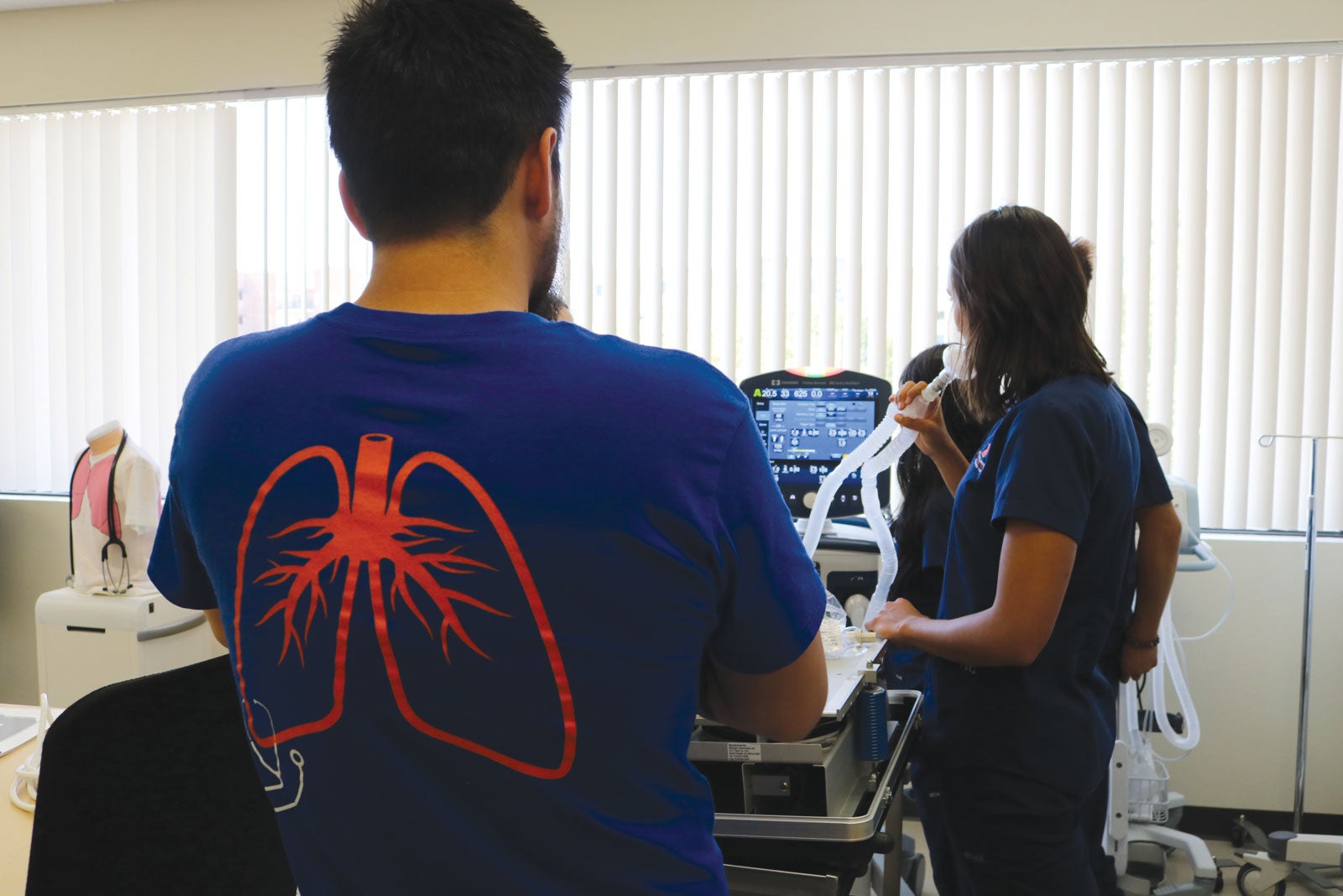 respiratory care students at boise state