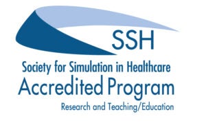 Society for Simulation in Healthcare Accredited Program Teach/Education logo