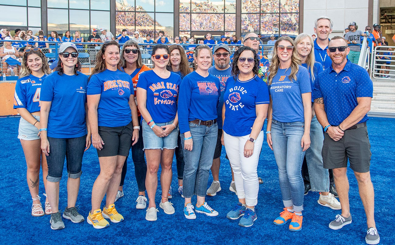 College of Health Sciences leadership in online programs on the Blue turf