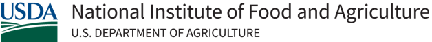 USDA National Institute of Food and Agriculture Logo