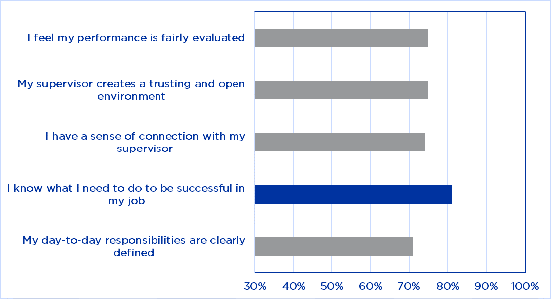 Graph - Employee Experience Survey Results