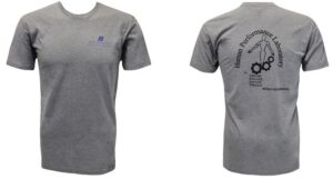 Front and back of Human Performance Tshirt