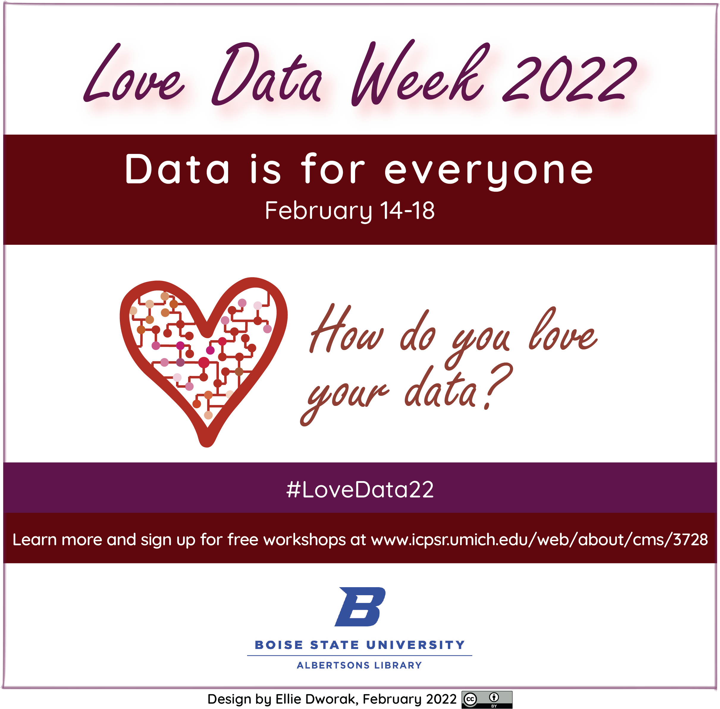 Love data week poster