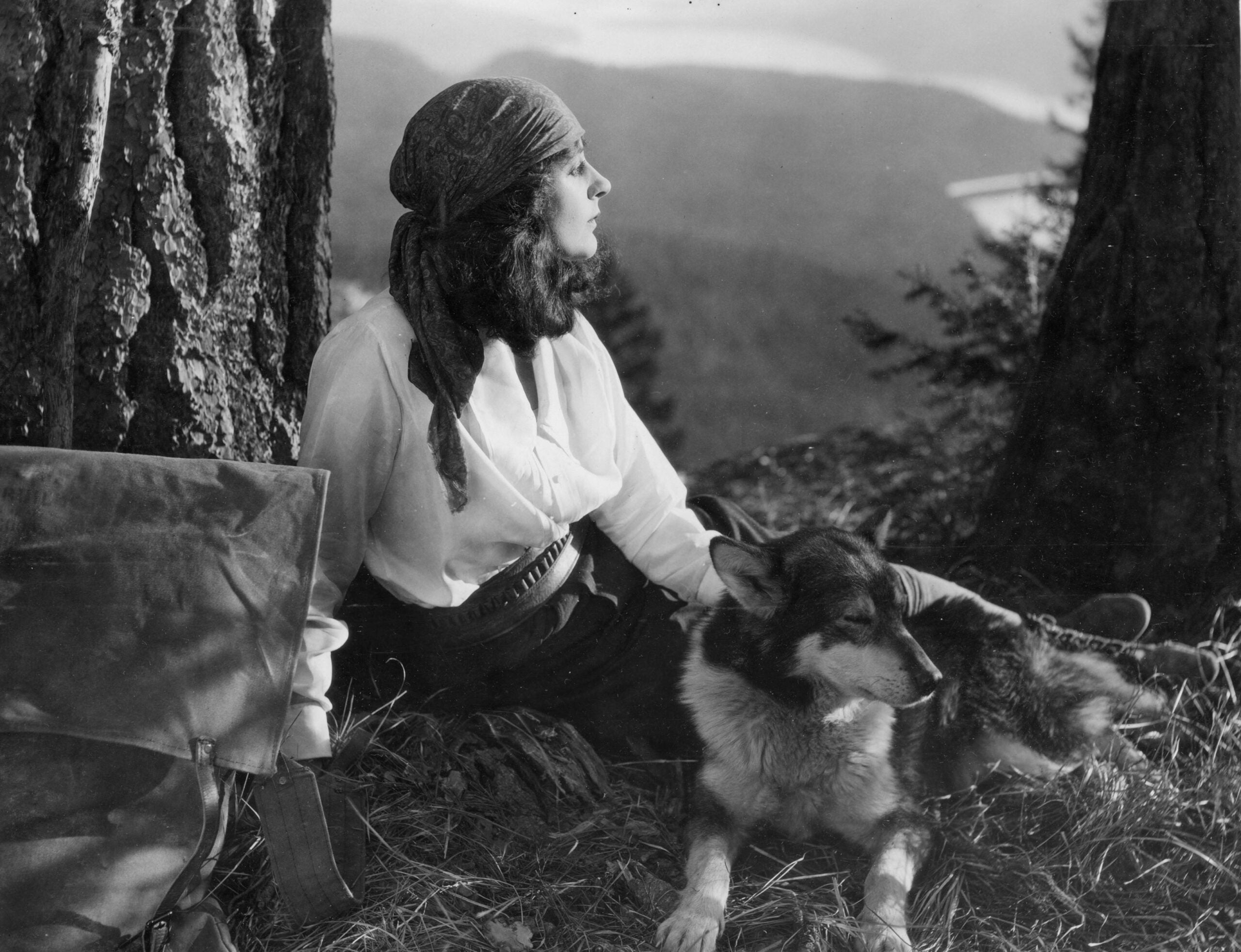 Nell Shipman, Priest Lake, 1924.