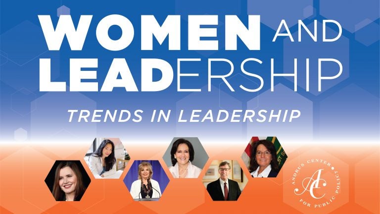 Women and Leadership conference advertisement