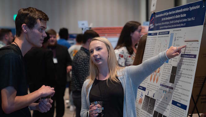 poster presentation during the 2019 conference