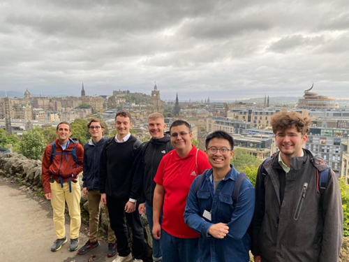 Group of students in Scotland