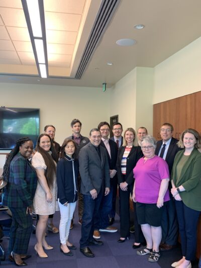 Group photo of 13 people from the Boise State Idaho Policy Institute and U.S. Census Bureau