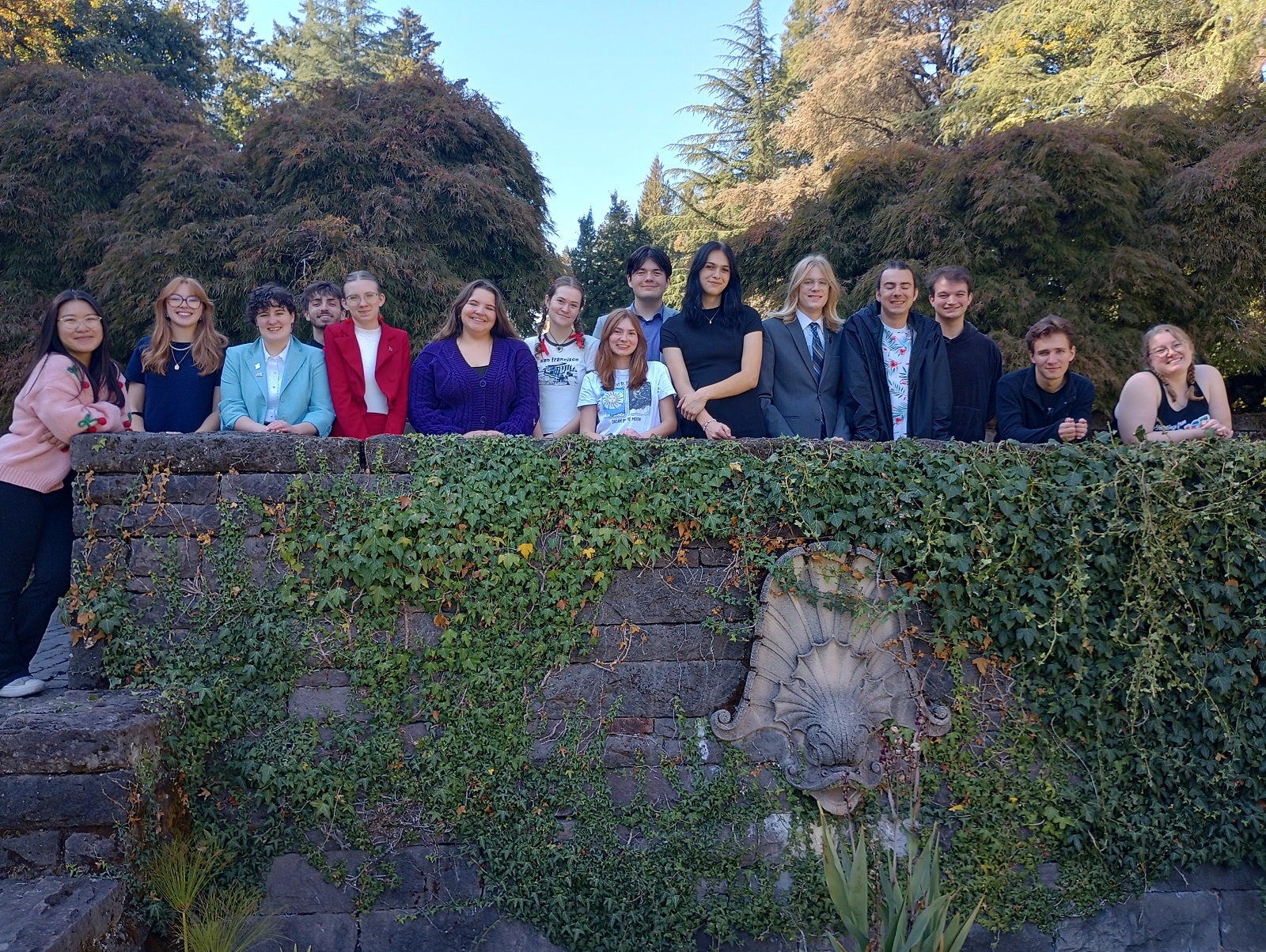 Boise State University's Talkin' Broncos speech and debate team at Lewis and Clark College.