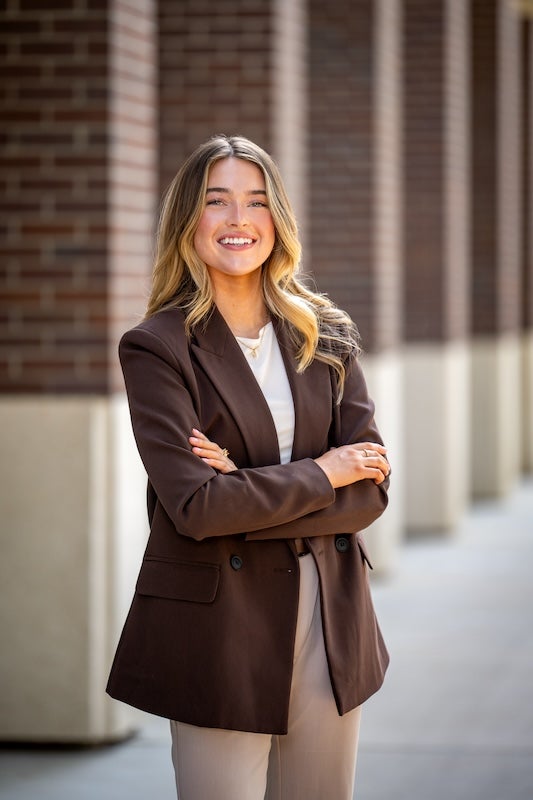 Photo portrait of Saige Caldwell