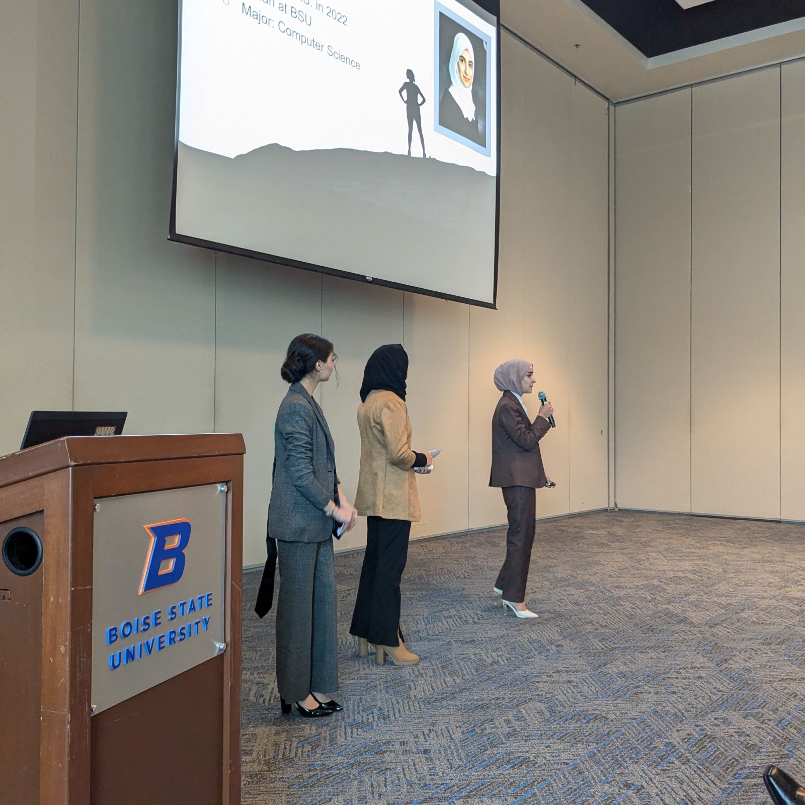 Boise State students presenting at Language, Identity and Culture conference