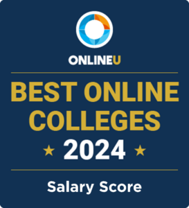 OnlineU: Best online colleges of 2024, salary score