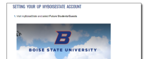 my boise state screenshot