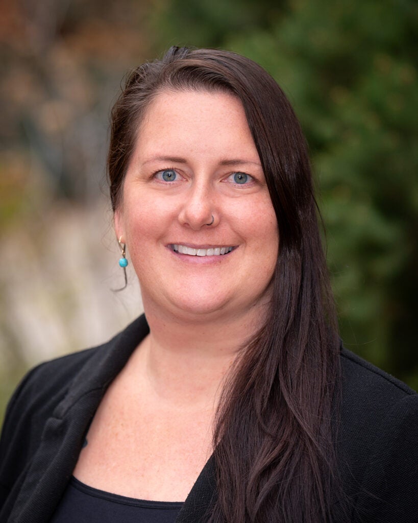 Ashley Bosa, Geosciences/HCRI, faculty/staff, outdoor portrait by Priscilla Grover