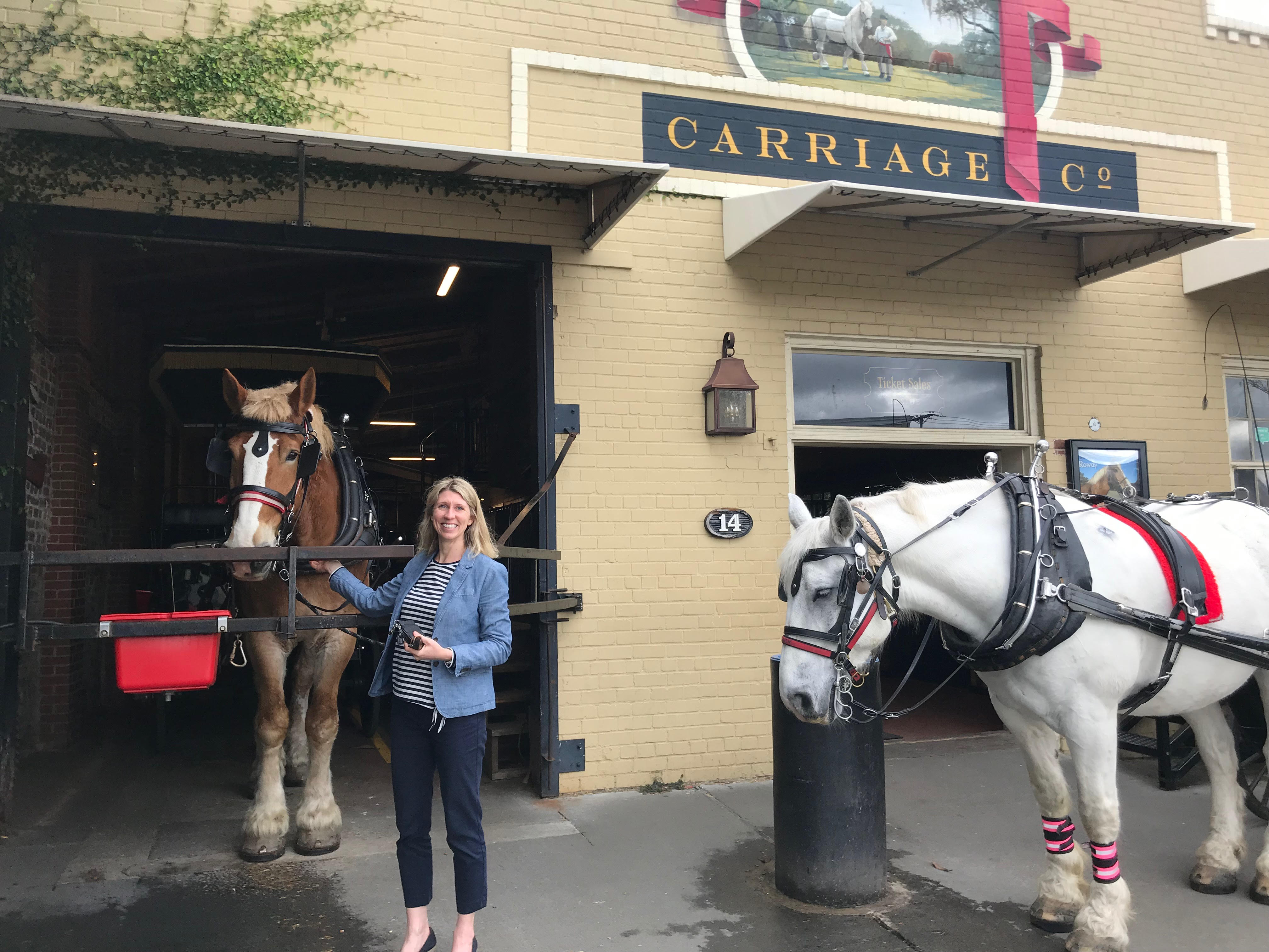 Vanessa Fry with horse