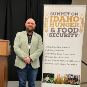 Ben Larsen Presents at Hunger Relief summit