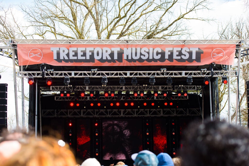 Signage, Treefort Music Fest, Main Stage, by Graham Bell