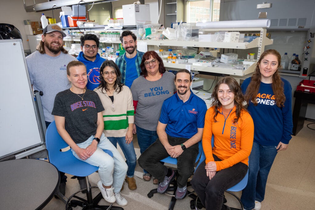 College of Engineering (COEN), Mechanical and Biomedical Engineering (MBE), Gunes Uzer’s Mechanical Adaptations Lab, photo by Priscilla Grover