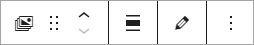 Gallery Block Toolbar in WordPress
