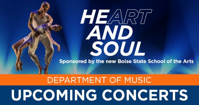 picture of dancers advertising heart and soul concerts